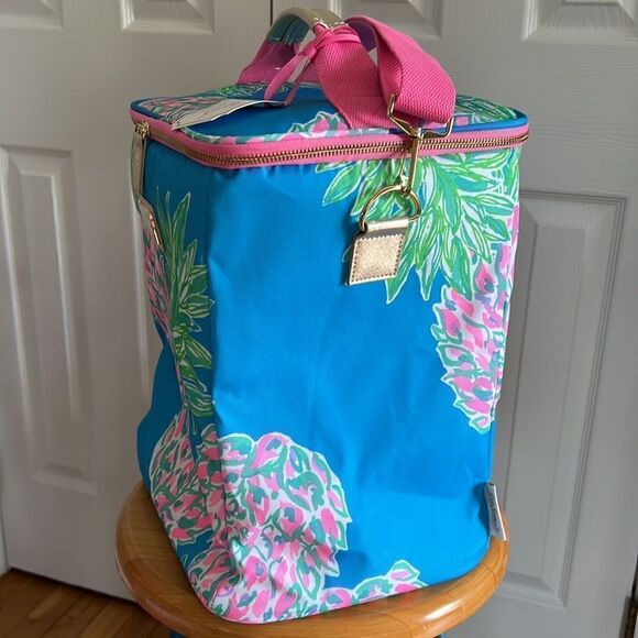 Lilly Pulitzer Cooler with Wine Carrier - Picture 6 of 14